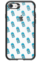 Blue Tea Party Chaos - Apple iPhone 8
