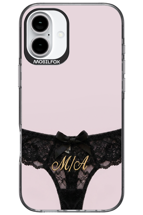 Black Panties 2.0 - Apple iPhone 16 Plus