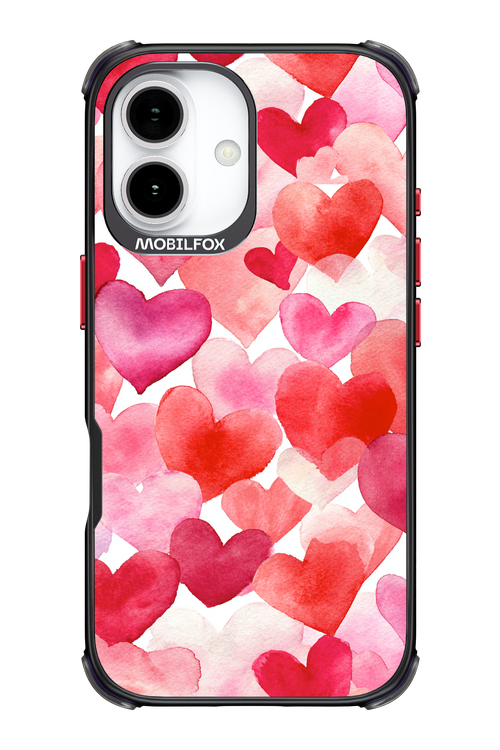 Water Painted Heart 2.0 - Apple iPhone 17