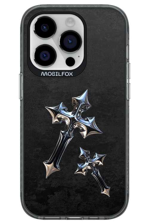 Chrome Crosses 2.0 - Apple iPhone 14 Pro