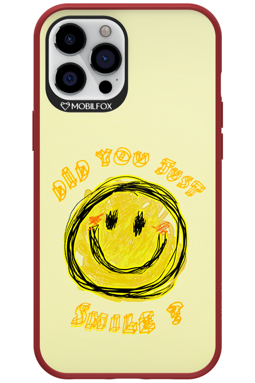 Crayon Smiley - Apple iPhone 12 Pro Max