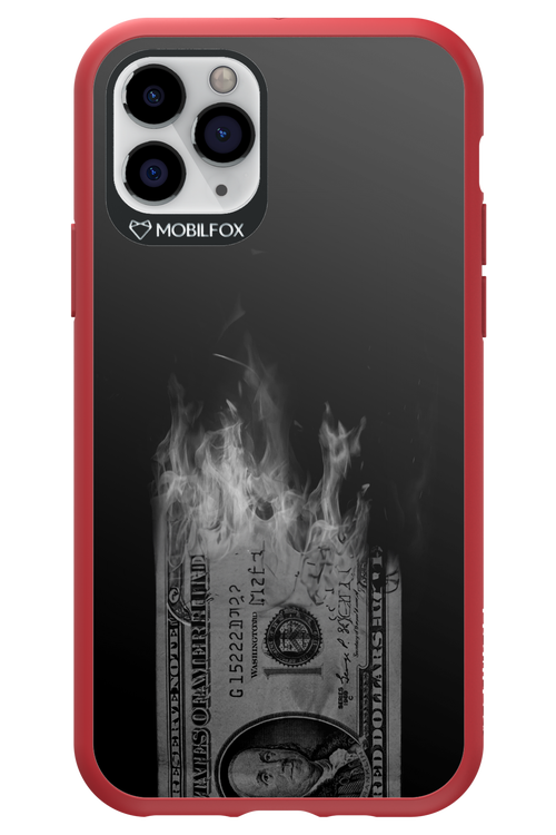 Money Burn B&W 2.0 - Apple iPhone 11 Pro