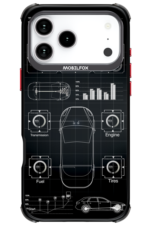 Cyber Grid 2.0 - Apple iPhone 17 Pro Max