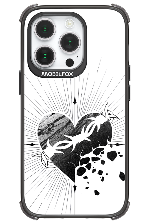 Fekete Szív 2.0 - Apple iPhone 14 Pro