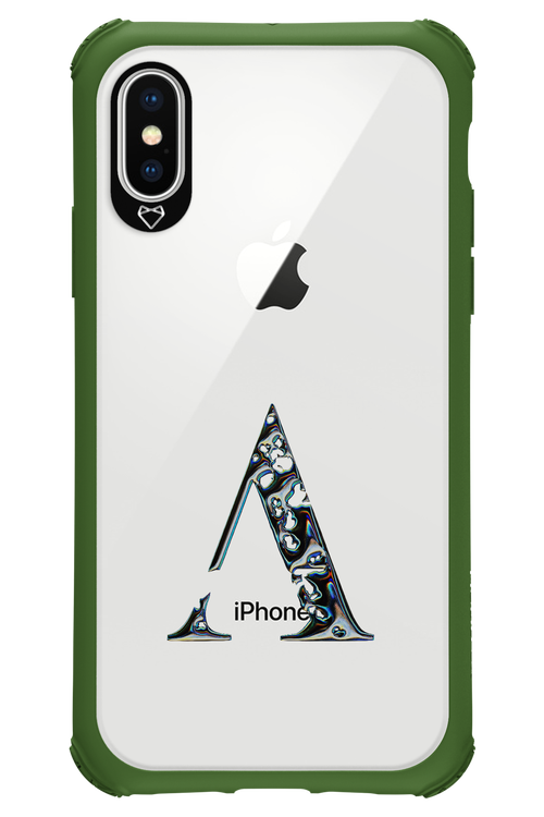 Azteca A Chrome Logo 2.0 - Apple iPhone X