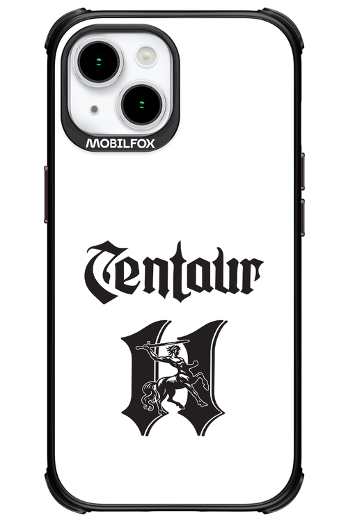 Centaur Logo White 2.0 - Apple iPhone 15