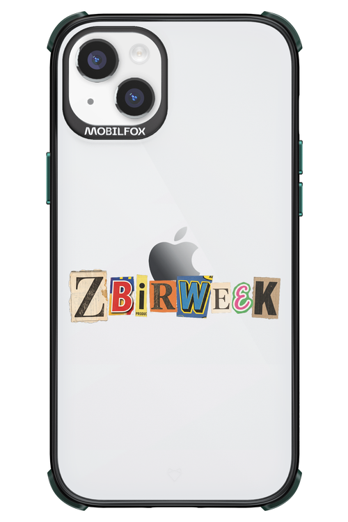 Zbirweek (transparent) 2.0 - Apple iPhone 14 Plus
