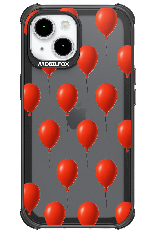 Red Balloons - Apple iPhone 15