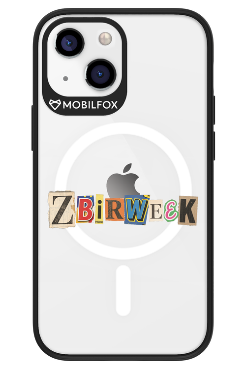 Zbirweek (transparent) 2.0 - Apple iPhone 13 Mini