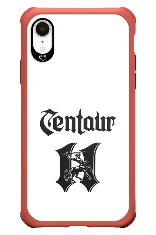 Centaur Logo White 2.0 - Apple iPhone XR