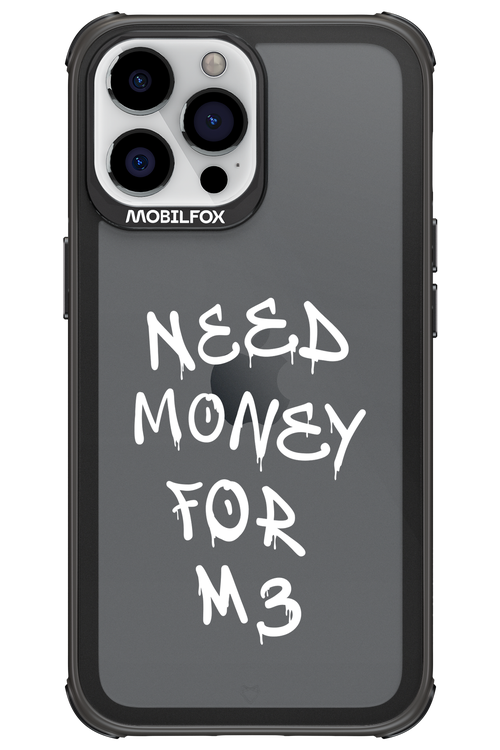 Need M3 Transparent White - Apple iPhone 13 Pro Max