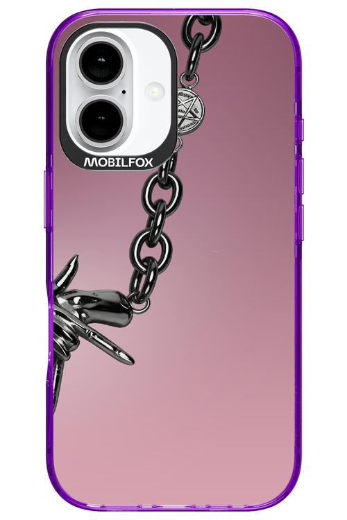 Chain dreapta roz 2.0 - Apple iPhone 16