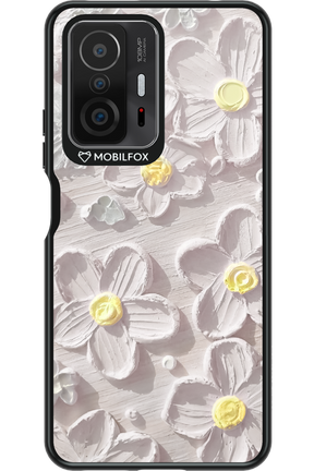 White Flowers - Xiaomi Mi 11T