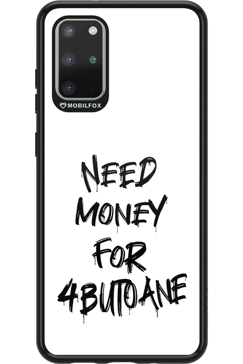 Need Money For Butoane Black - Samsung Galaxy S20+