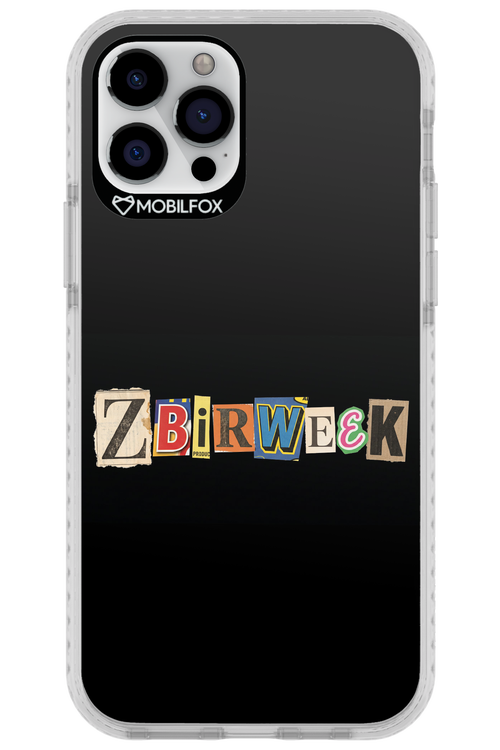 Zbirweek (black) 2.0 - Apple iPhone 12 Pro