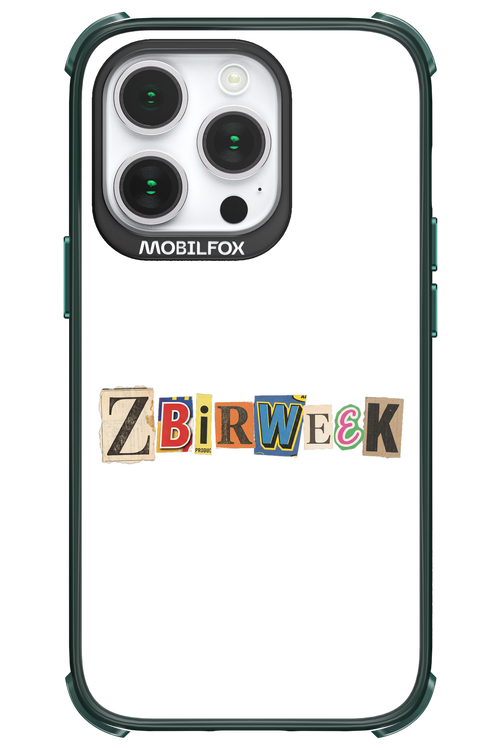 Zbirweek (white) 2.0 - Apple iPhone 14 Pro