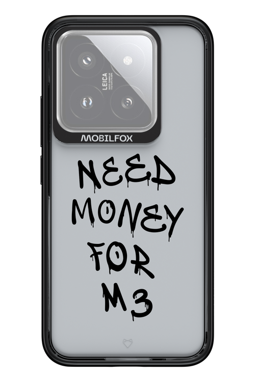 Need M3 Transparent Black - Xiaomi 14