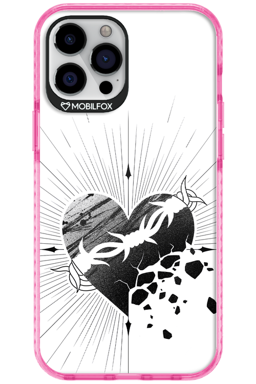 Fekete Szív - Apple iPhone 12 Pro Max