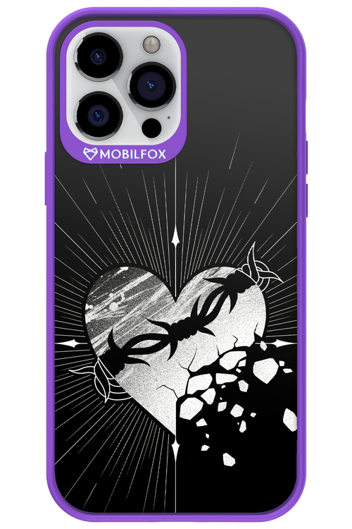 Fehér Szív - Apple iPhone 13 Pro Max