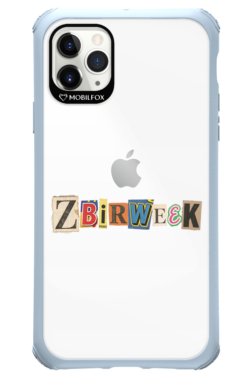 Zbirweek (transparent) 2.0 - Apple iPhone 11 Pro Max