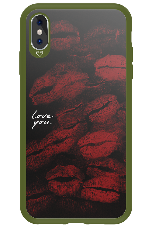 LOVE U BLACK 2.0 - Apple iPhone XS Max