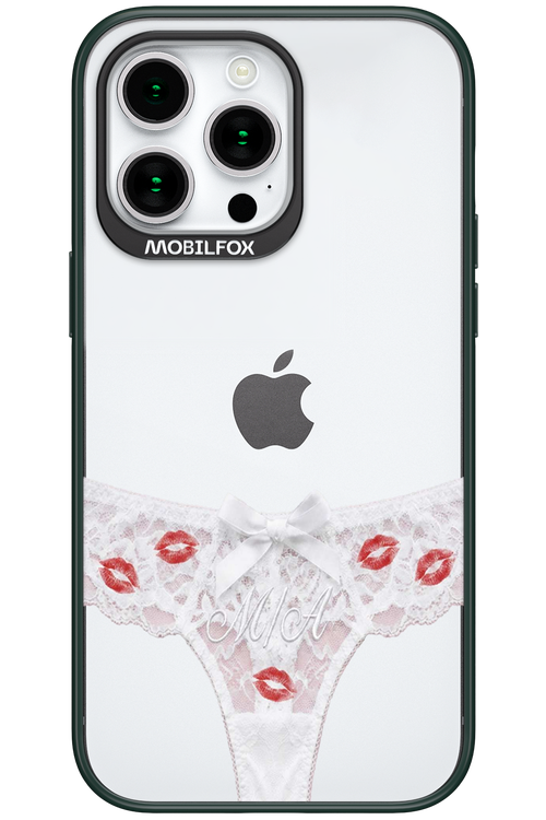 White Panties Transparent 2.0 - Apple iPhone 15 Pro Max