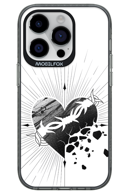 Fekete Szív 2.0 - Apple iPhone 14 Pro