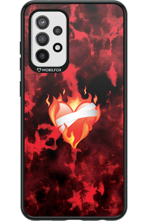 Lava Red - Samsung Galaxy A72