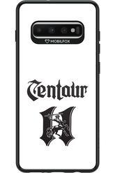 Centaur Logo White 2.0 - Samsung Galaxy S10+