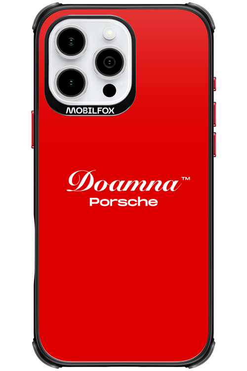 Doamna Porsche (red) - Apple iPhone 16 Pro Max