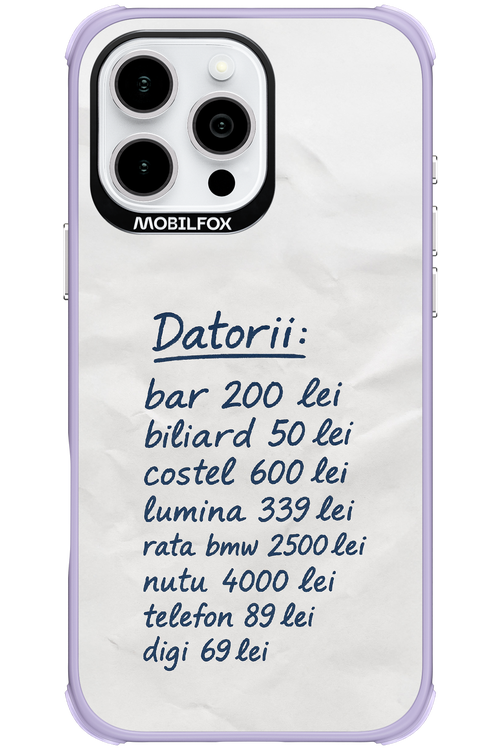 The List 2.0 - Apple iPhone 16 Pro Max