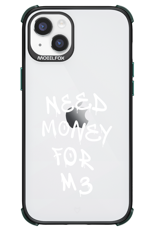 Need M3 Transparent White - Apple iPhone 14 Plus