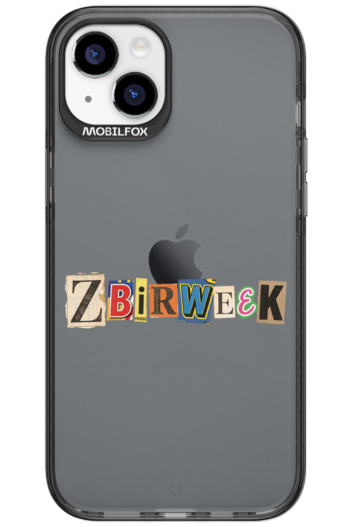 Zbirweek (transparent) 2.0 - Apple iPhone 15 Plus