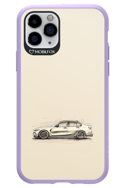 Sketch Car - Apple iPhone 11 Pro