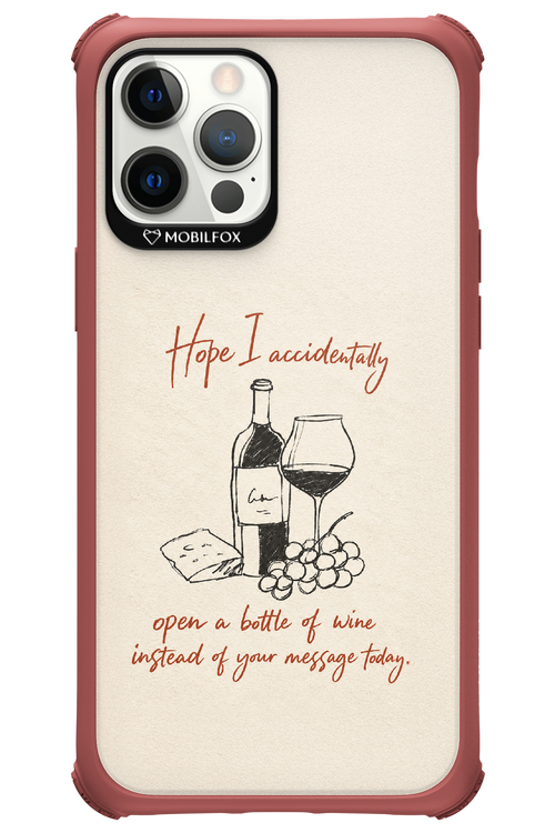 Bottle of wine 2.0 - Apple iPhone 12 Pro Max