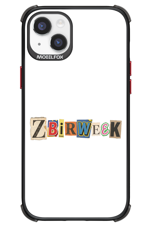 Zbirweek (white) 2.0 - Apple iPhone 14 Plus