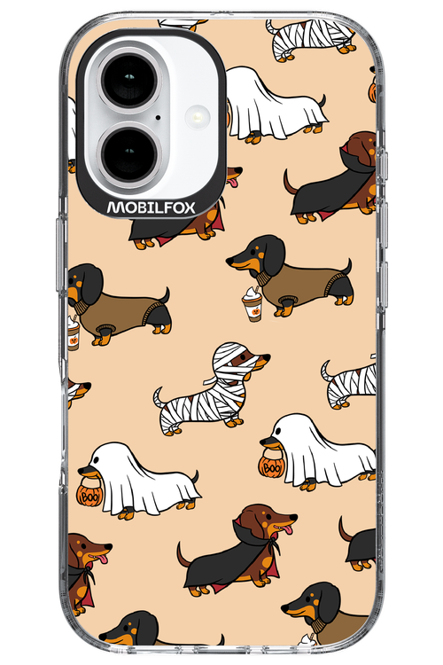 Scary Dachshund - Apple iPhone 16