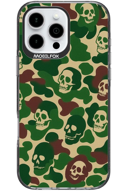 Camo Skull - Apple iPhone 16 Pro Max