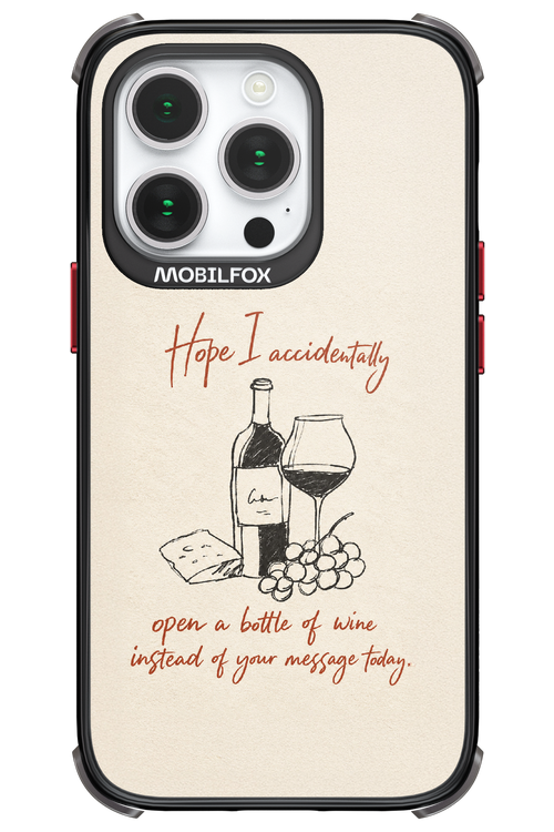 Bottle of wine 2.0 - Apple iPhone 14 Pro