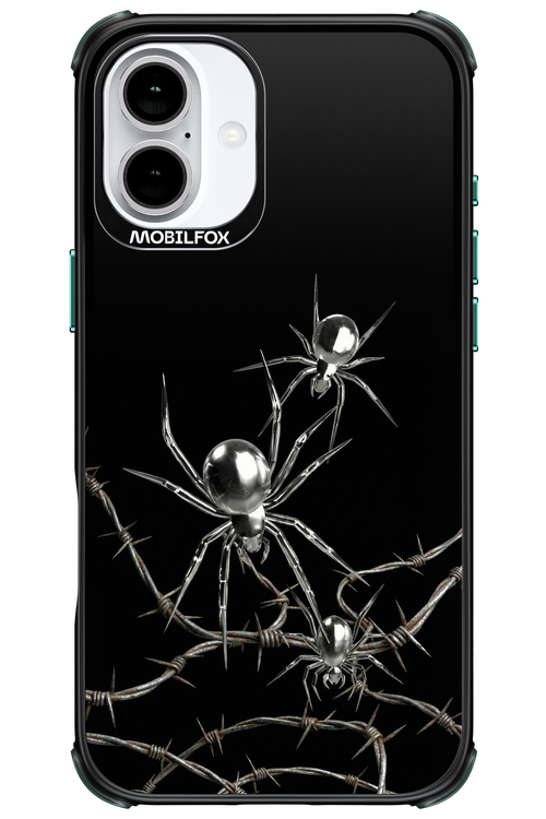 Silver Spiderz 2.0 - Apple iPhone 16 Plus