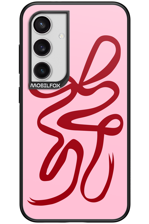 Burgundy Bow - Samsung Galaxy S24