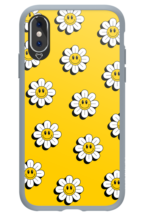 Smiley Flowers - Apple iPhone X