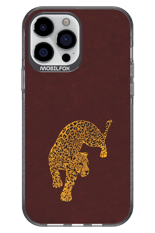 Burgundy Leopard - Apple iPhone 13 Pro Max