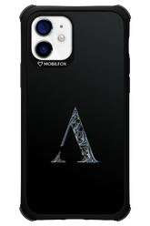 ⁠ ⁠Azteca A Chrome Logo - Apple iPhone 12