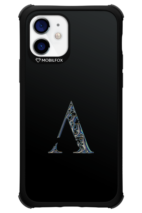 ⁠ ⁠Azteca A Chrome Logo - Apple iPhone 12