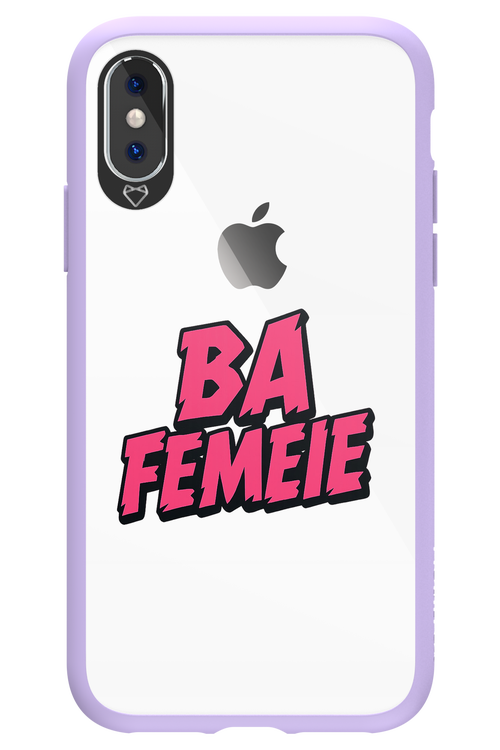 Ba F Pink - Apple iPhone X