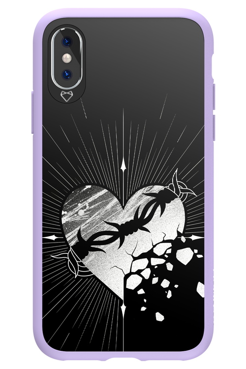 Fehér Szív 2.0 - Apple iPhone XS
