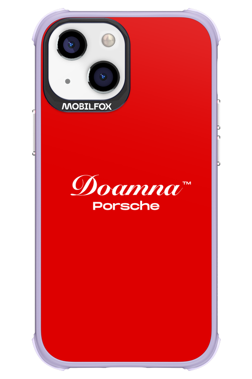 Doamna Porsche (red) - Apple iPhone 13 Mini