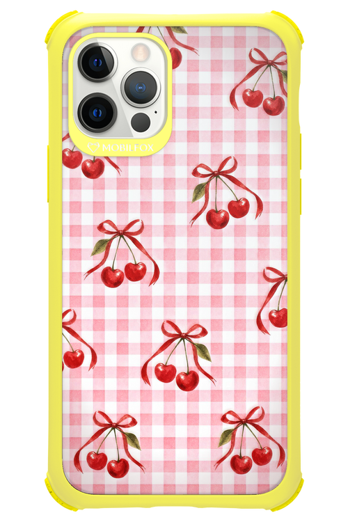Pink Cherry Checked 2.0 - Apple iPhone 12 Pro