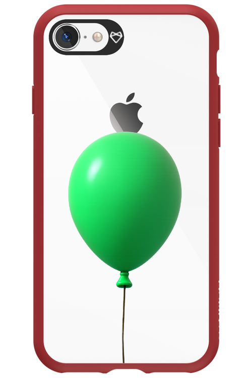 Green Balloon - Apple iPhone 8